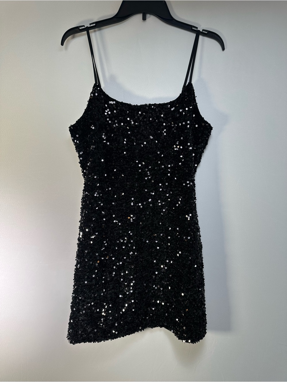 BP.‎ Black Sequin Strap Dress